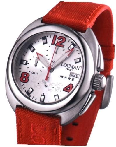 Locman Mare Chrono Titanium Date Wr 100m. Mineral Glass Cordura® Strap Wr 100m. 01330AG0005COR - Photo n°1