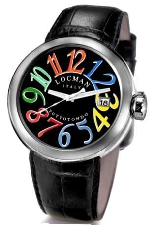 Locman Tuttotondo 45 Mm 034100BKNCO1PSK - Photo n°1