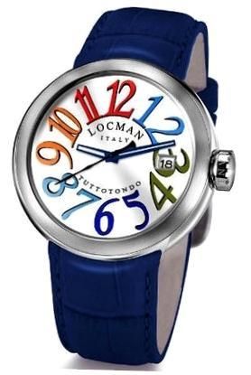 Locman Tuttotondo 45 Mm 034100WHNCO1PSB - Photo n°1