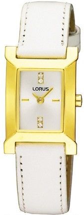Lorus Ladies - White / Gold- Strap - Lady - With Strass RRW50CX8 - Photo n°1