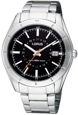 Lorus Sport - 3h - Gent - Ss - Black - Bracelet RXH87FX9 - Photo n°1
