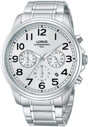 Lorus Sport - Chrono - Ss - Gent- Silver - Bracelet RT327BX9 - Photo n°1