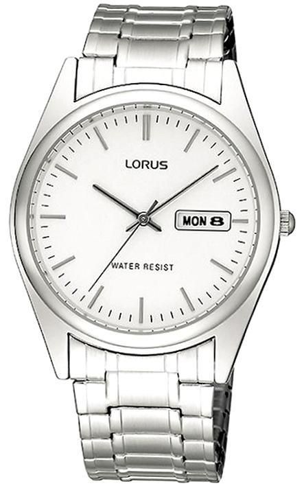 Lorus - Stainless Steel - Quartz - 38 Mm - 3 Atm - Date RXN51AX8G - Photo n°1