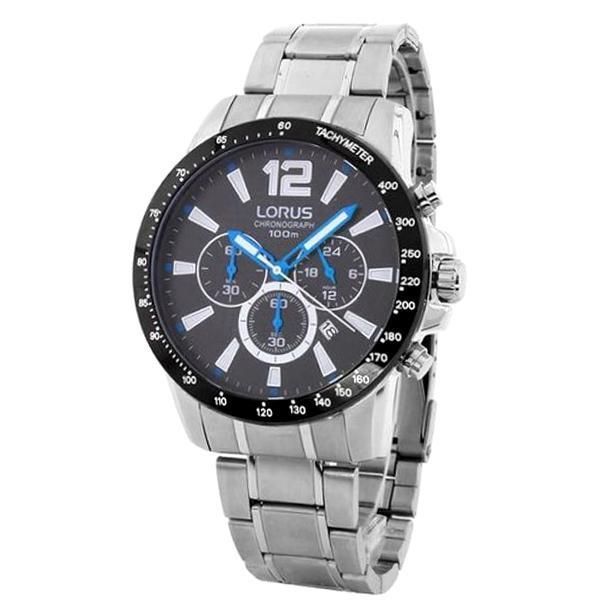 Lorus - Stainless Steel - Quartz - 45x45 Mm - 10 Atm - Chronograph - Tachymeter RT353EX9 - Photo n°1