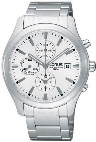Lorus Urban - Chrono - Gent - Ss - Silver - Bracelet RF843CX9 - Photo n°1