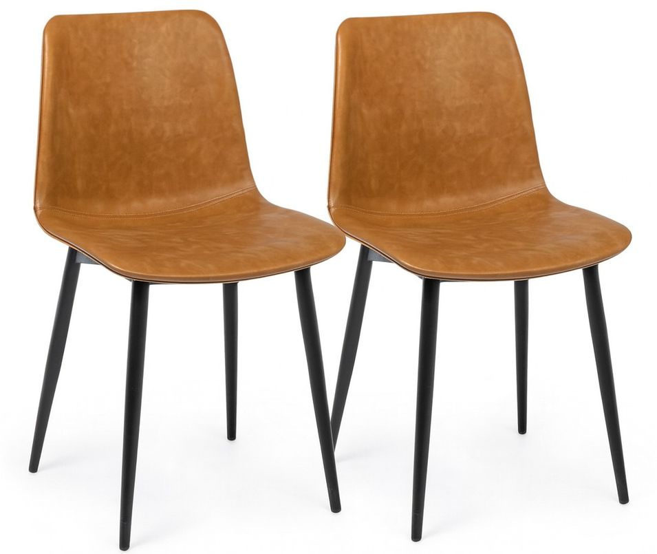 Lot de 2 chaises KYRA – Élégance Vintage - Photo n°1