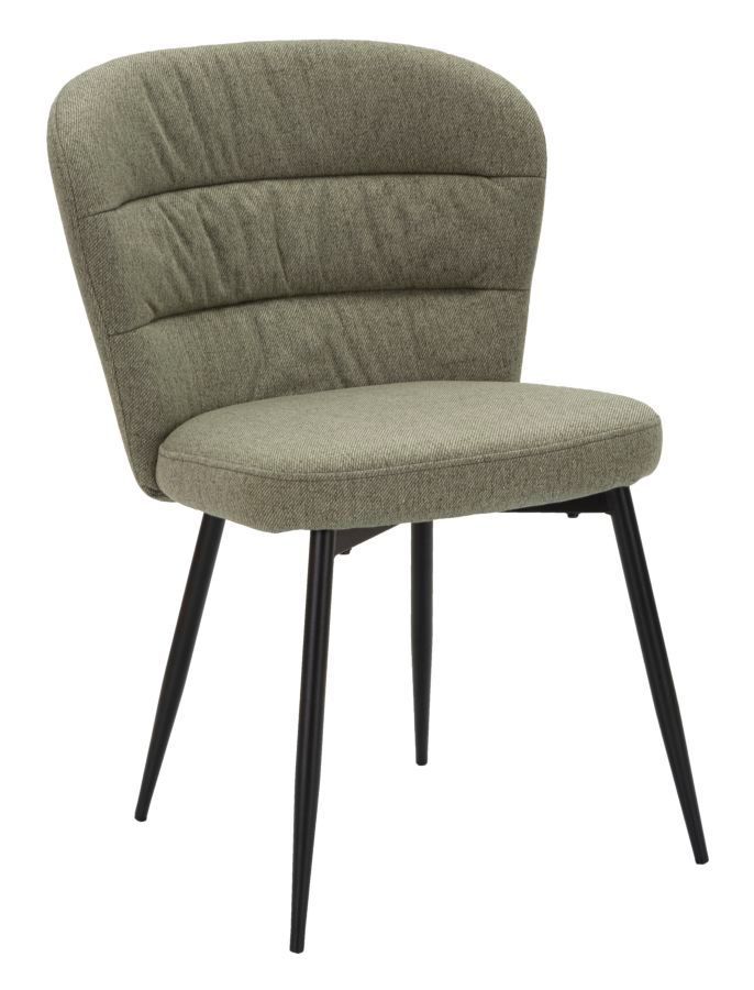 Lot de 2 chaises Losanna vert design années 70 - Photo n°1