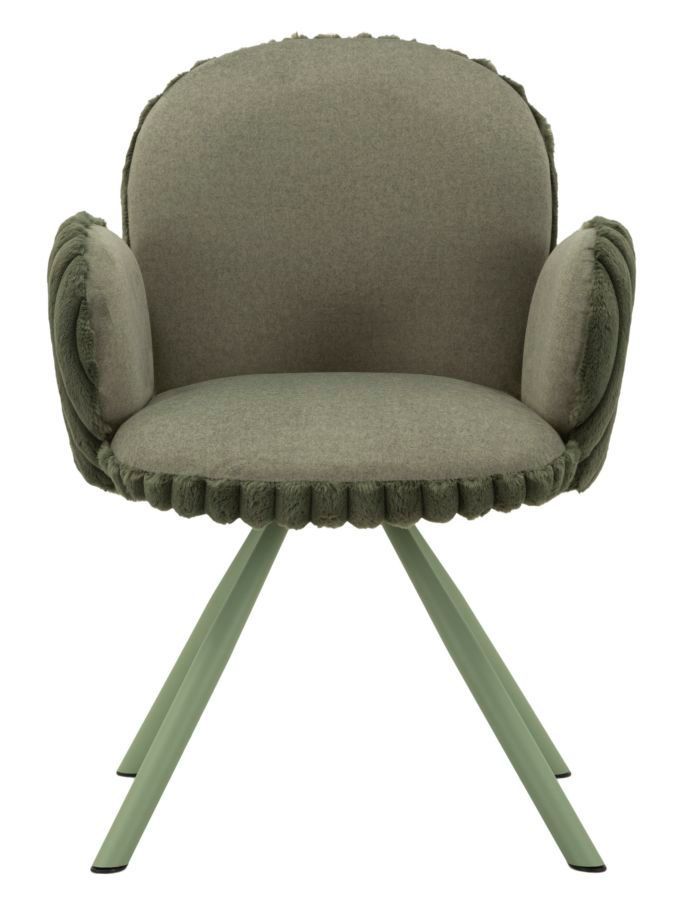 Lot de 2 chaises Stockholm - verte design contemporain - Photo n°1