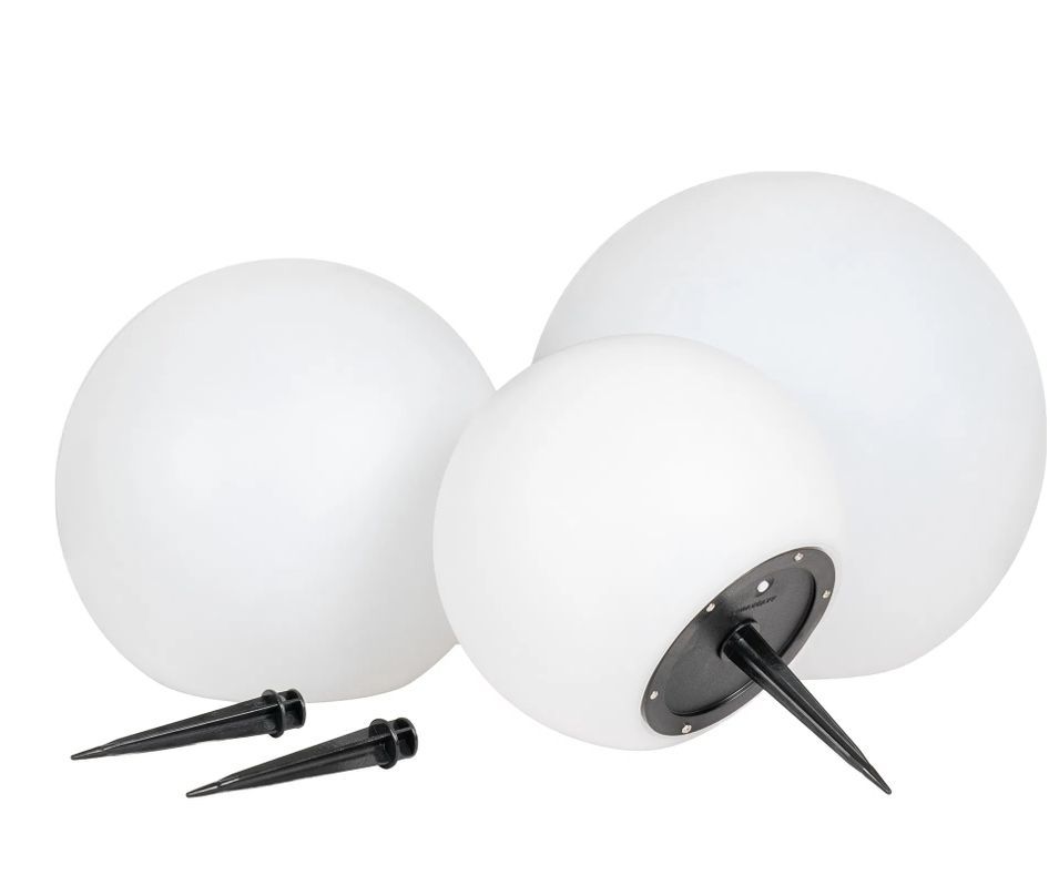 Lot de 3 lampe LED Lifton – Rechargeable avec panneau solaire intégré - Photo n°1