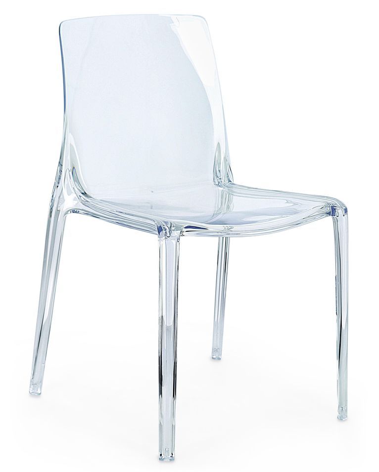 Lot de 4 chaises transparentes ODELIA - Haut de gamme - Photo n°1