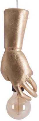 Lustre classique manguier massif doré Fares 30 - Photo n°1