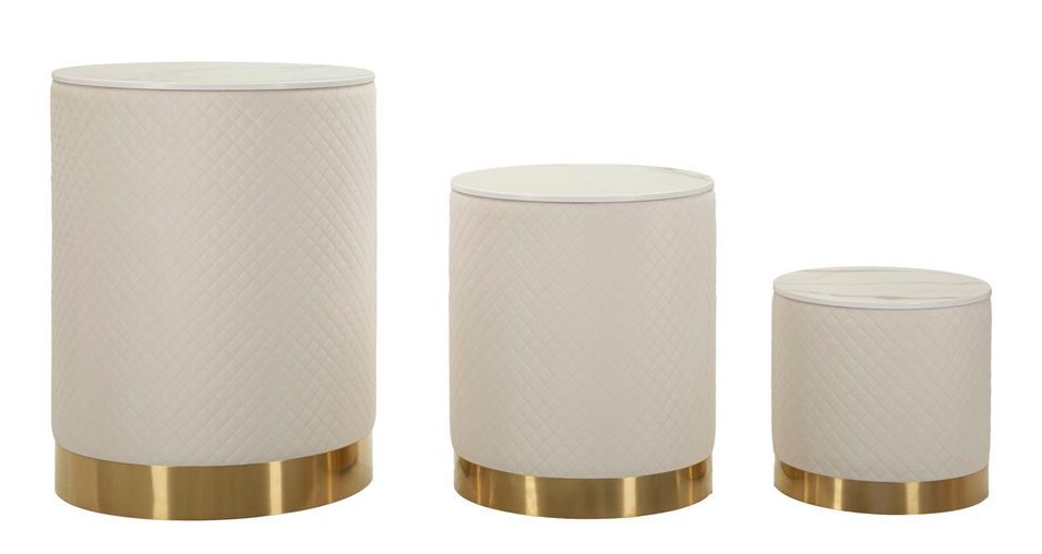 Magasin d'exposition avec ensemble de rangement 3 pièces cm ø 60x80-50x60-40x40 - Photo n°1