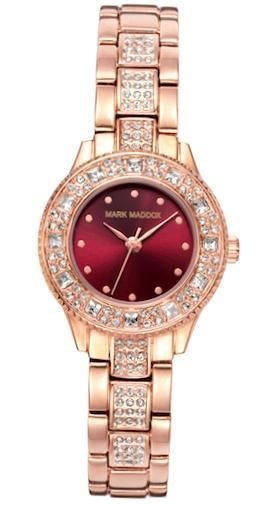 Mark Maddox Pink Gold. 27 Mm. Quartz. Date. Wr 30 Meters MM0019-77 - Photo n°1