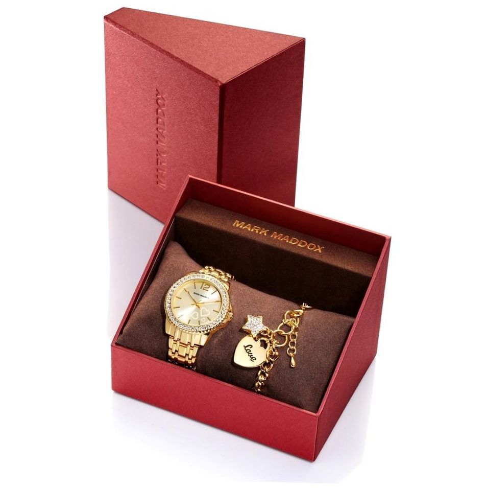 Mark Maddox Set + Bracciale/bracelet - San Valentin Collection. 40mm. Wr: 3 Atm MM6004-99 - Photo n°1