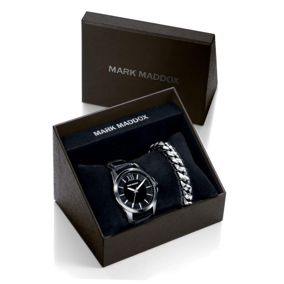 Mark Maddox Set + Bracciale/bracelet - San Valentin Collection. 43mm. Wr: 3 Atm HC6009-99 - Photo n°1