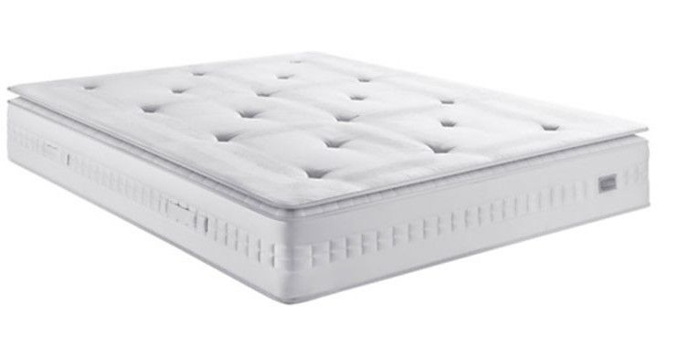 Matelas équilibré 18 cm mousse haute résilience et matelassage viscoélastique Adlann – Confort et durabilité - Photo n°1