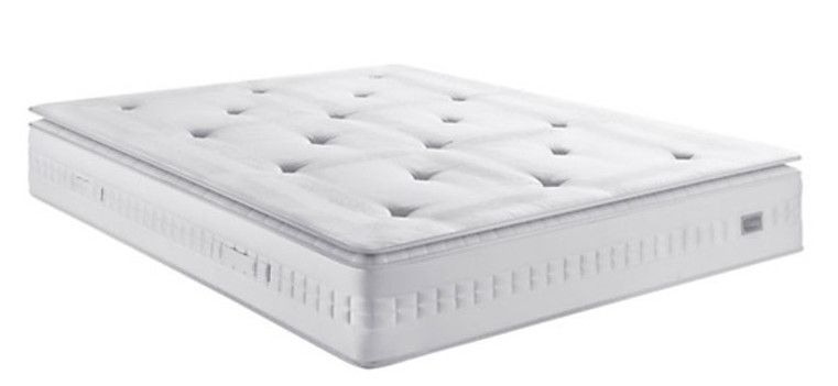 Matelas équilibré 18 cm mousse haute résilience et matelassage viscoélastique Adlann – Confort et durabilité - Photo n°1