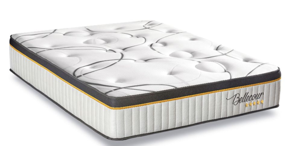 Matelas moelleux 31 cm Bellecour 3.0 – Hybride ressorts ensachés et mémoire de forme - Photo n°1
