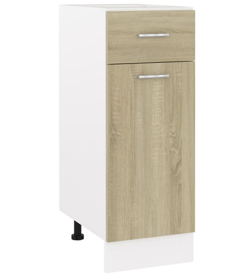 Meuble bas de cuisine Chêne sonoma 30x46x81,5 cm - Photo n°1