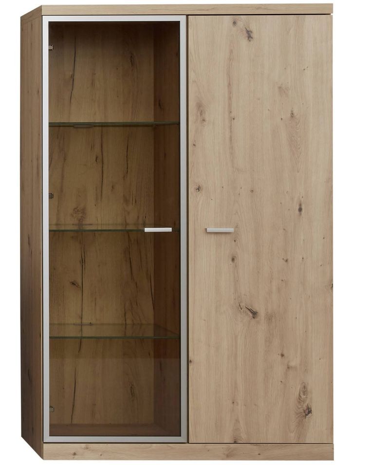 Meuble de rangement 2 portes mélaminé chêne artisan 90 cm - Photo n°1