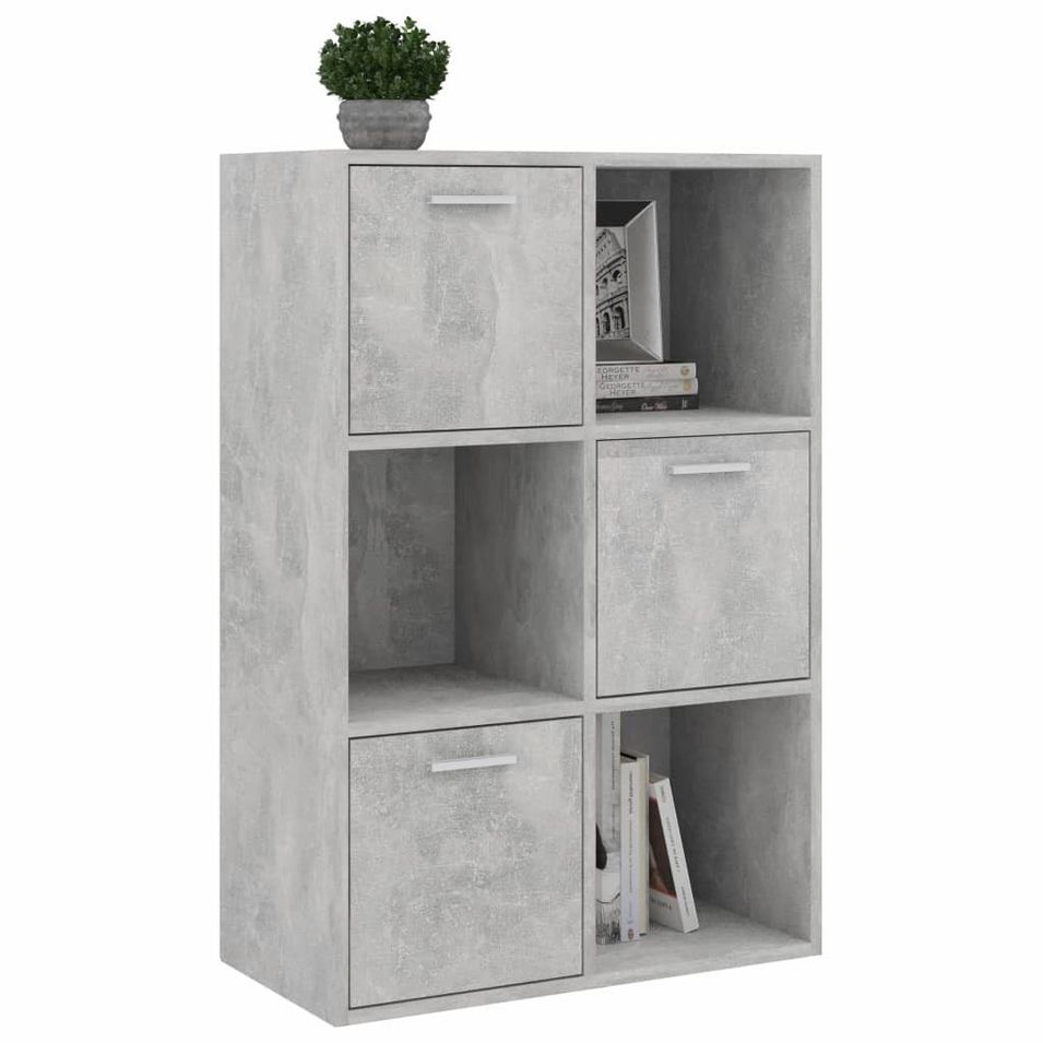 Meuble de rangement Doka 60 cm - 3 niches 3 portes - Photo n°1
