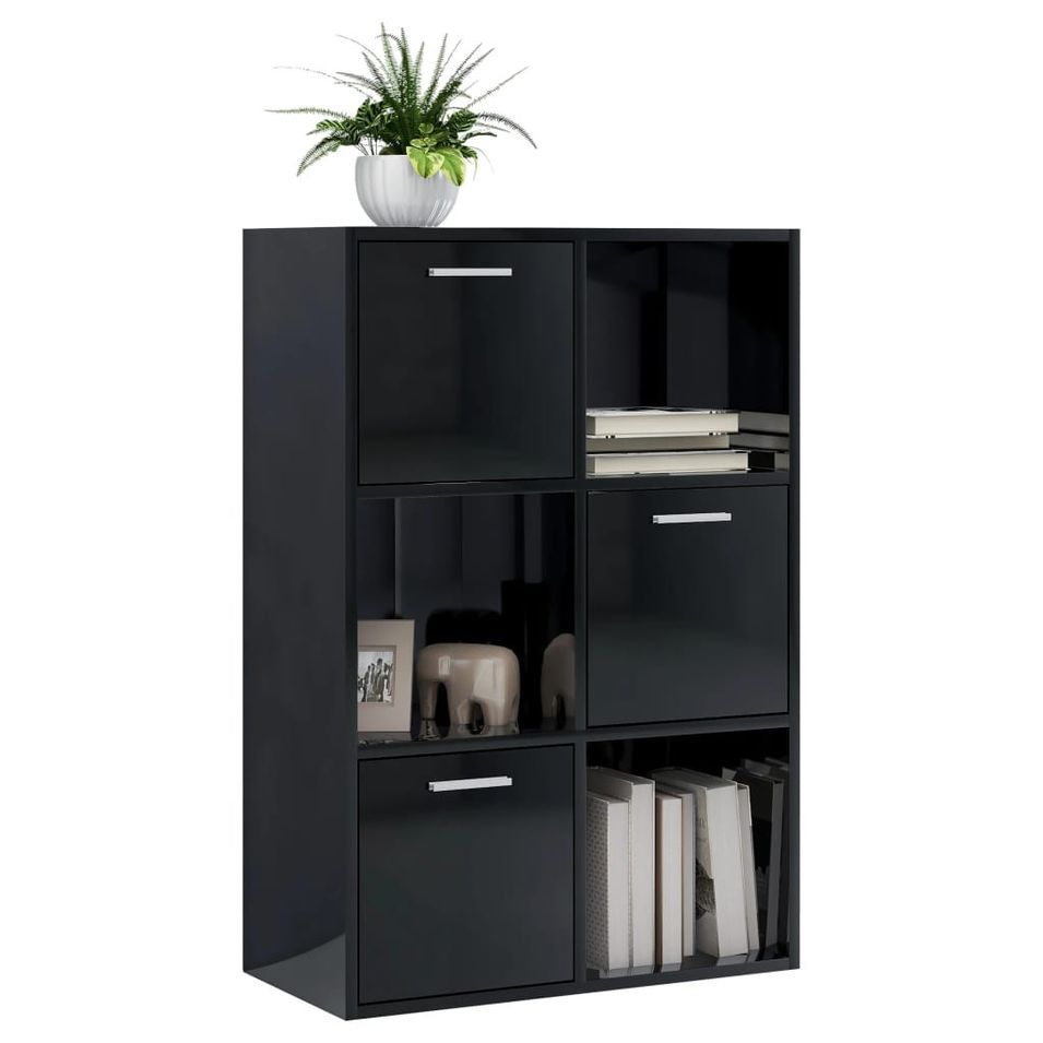 Meuble de rangement Doka 60 cm - 3 niches 3 portes - Photo n°1