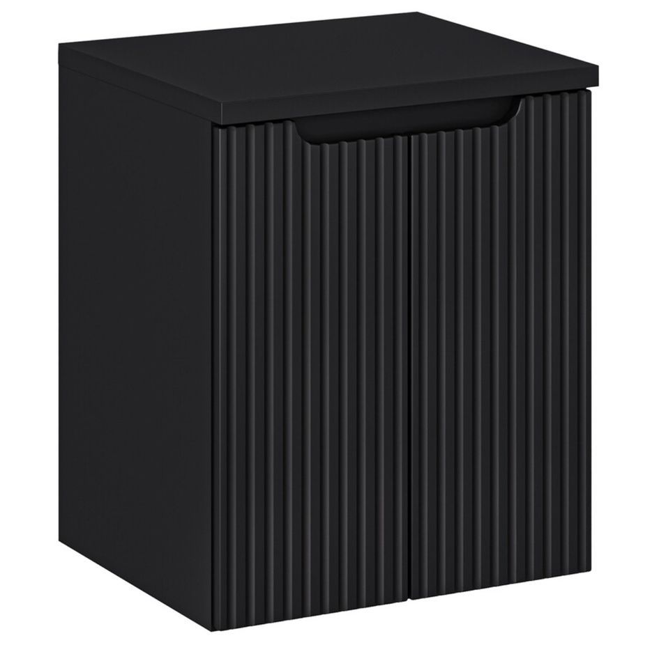 Meuble sous vasque suspendu 2 portes avec plan NOVA - Photo n°1