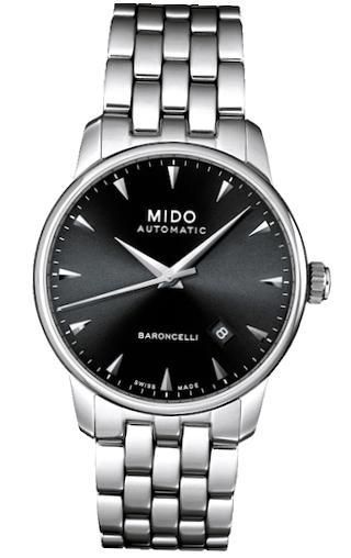 Mido Baroncelli Ii Gent Automatic Data 38mm Swiss Made M8600.4.18.1 - Photo n°1