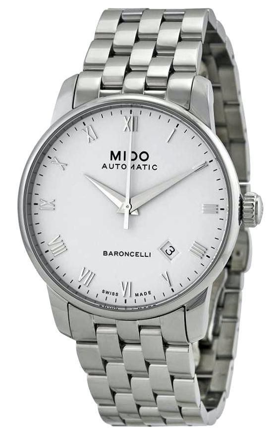 Mido Baroncelli Ii Gent Automatic Data 38mm Swiss Made M8600.4.26.1 - Photo n°1