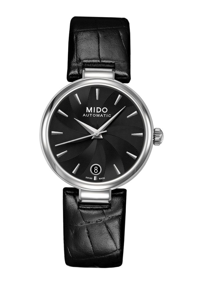 Mido Baroncelli Ii Lady Automatic Data 33mm Swiss Made M022.207.16.051.00 - Photo n°1