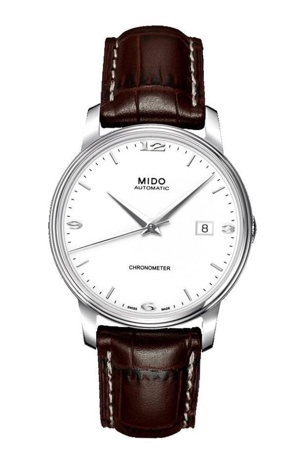 Mido Baroncelli Iii Gent Automatic Data 33mm Swiss Made M010.408.16.011.10 - Photo n°1