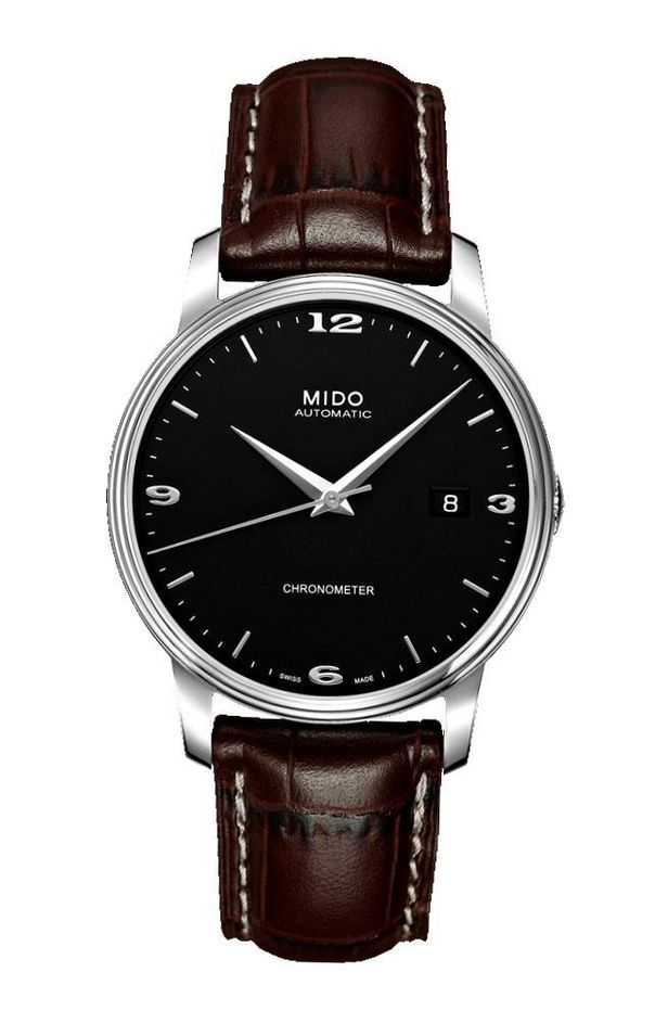 Mido Baroncelli Iii Gent Automatic Data 33mm Swiss Made M010.408.16.051.10 - Photo n°1