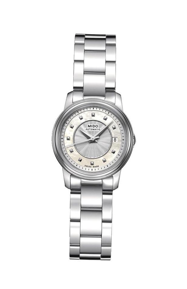 Mido Baroncelli Iii Lady Automatic Data 33mm Swiss Made M010.007.11.111.00 - Photo n°1