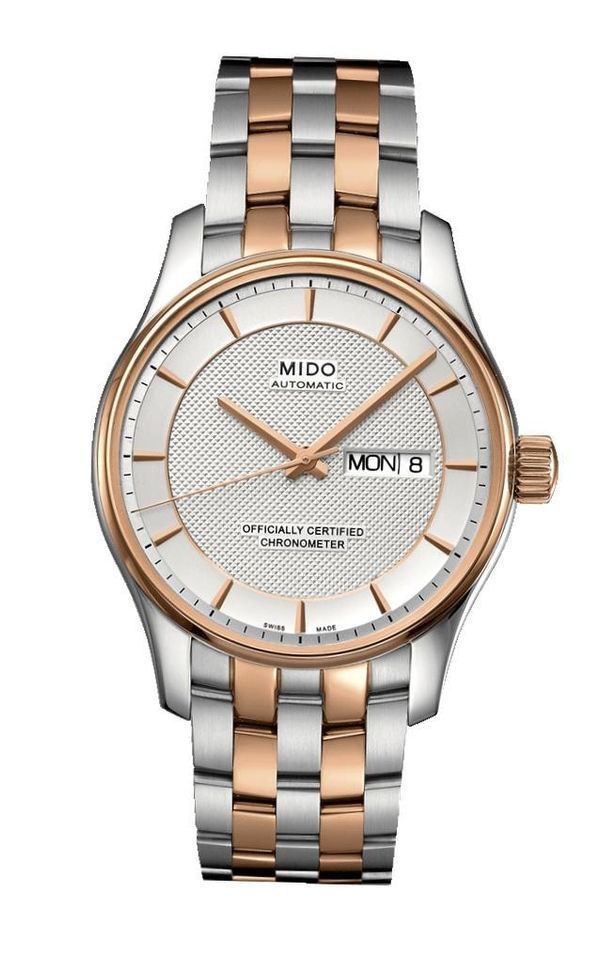 Mido Belluna Clou De Paris Gent Automatic Data 40mm Swiss Made M001.431.22.031.92 - Photo n°1