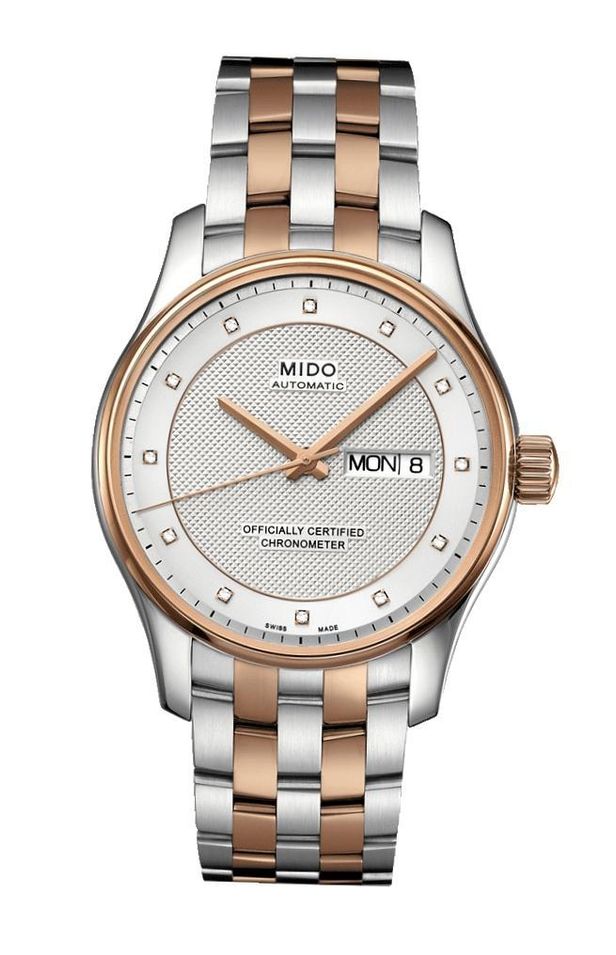 Mido Belluna Clou De Paris Gent Automatic Data 40mm Swiss Made M001.431.22.036.92 - Photo n°1