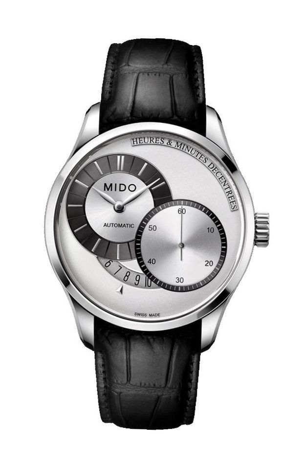 Mido Belluna Ii Automatic Data 40mm Heures & Minutes Decentrees Swiss Made M024.444.16.031.00 - Photo n°1