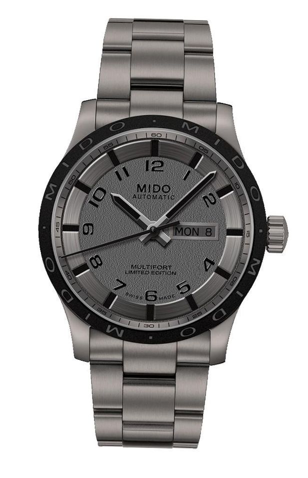 Mido Multifort Ii Automatic Data 42mm Rubber Bezel Swiss Made M018.430.44.062.00 - Photo n°1