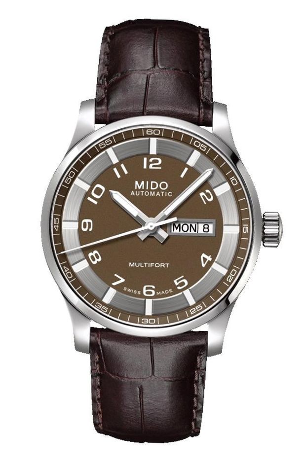 Mido Multifort Ii Gent Automatic Data 42mm Swiss Made M005.430.16.292.12 - Photo n°1