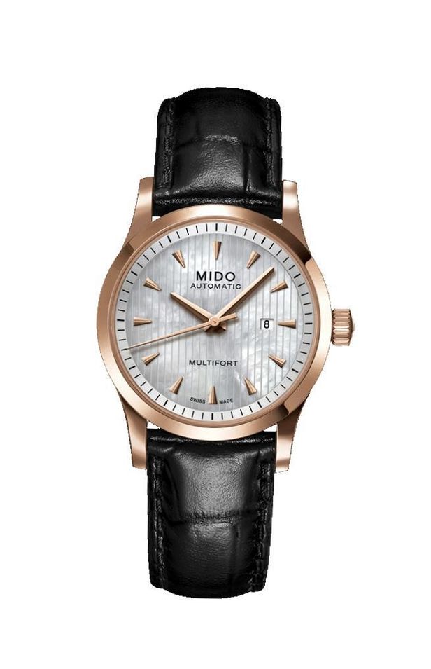 Mido Multifort Lady Automatic Data 31mm 8 Diamonds Swiss Made M005.007.36.101.00 - Photo n°1
