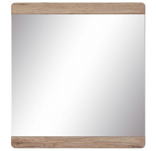 Miroir mural chêne San Remo Aurel 65 cm - Photo n°1