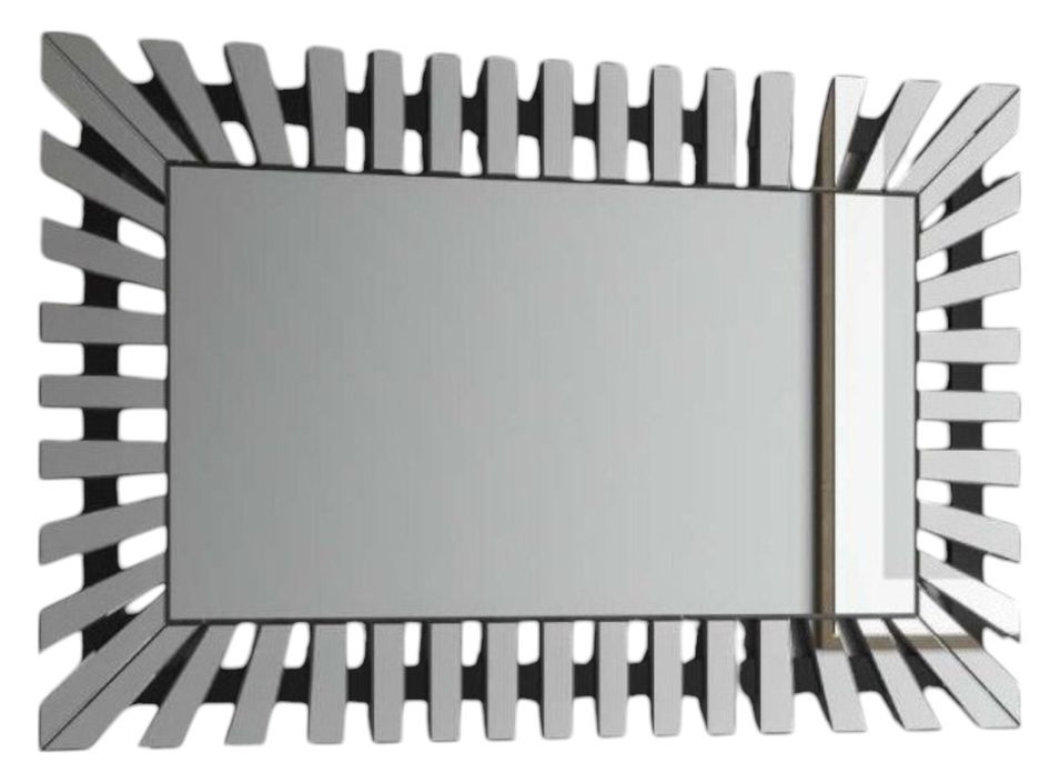 Miroir mural design rectangulaire YAKY - L 80 x H 120 cm - Photo n°1