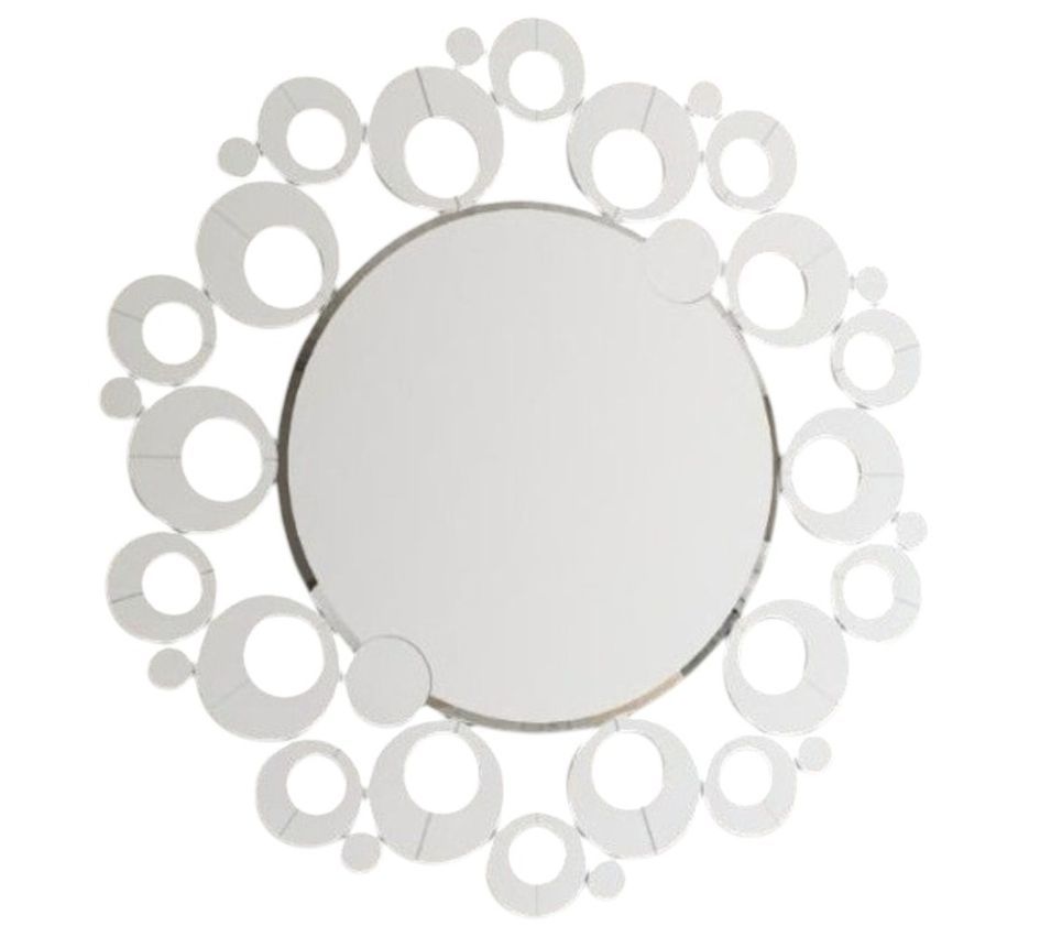 Miroir mural design rond BARKO - Ø 80 cm - Photo n°1