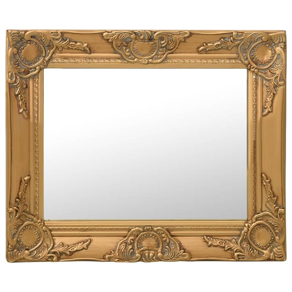 Miroir mural rectangulaire CASTEL style baroque - Photo n°1