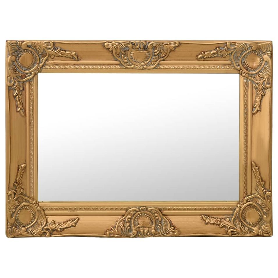 Miroir mural rectangulaire CASTEL style baroque - Photo n°1