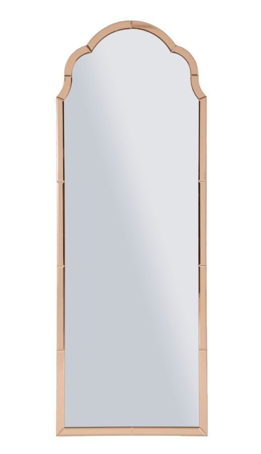 Miroir mural rose vertical style glamour Tangier - Photo n°1