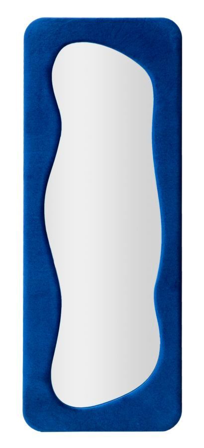 Miroir mural theodor bleu cm 60x4x160 - Photo n°1