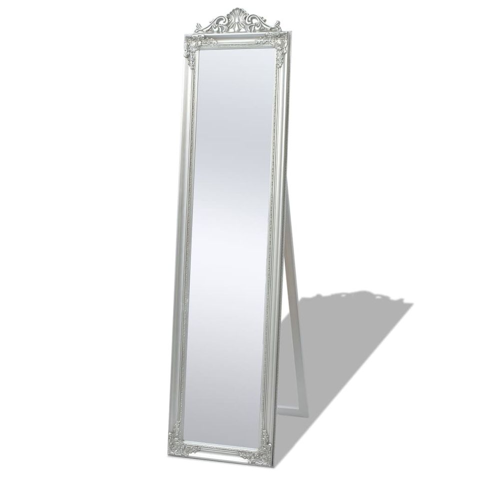 Miroir sur pied CASTEL style baroque - L 40 x H 160 cm - Photo n°1