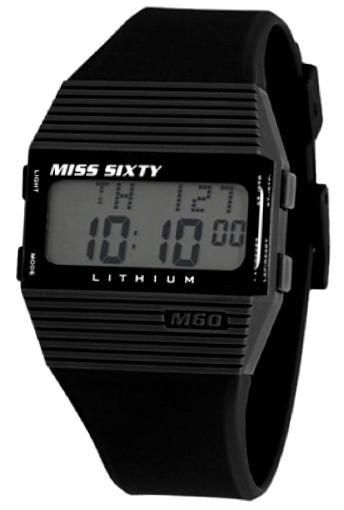 Miss Sixty Lady Digit Lcd Rubber 40mm SIC008 - Photo n°1