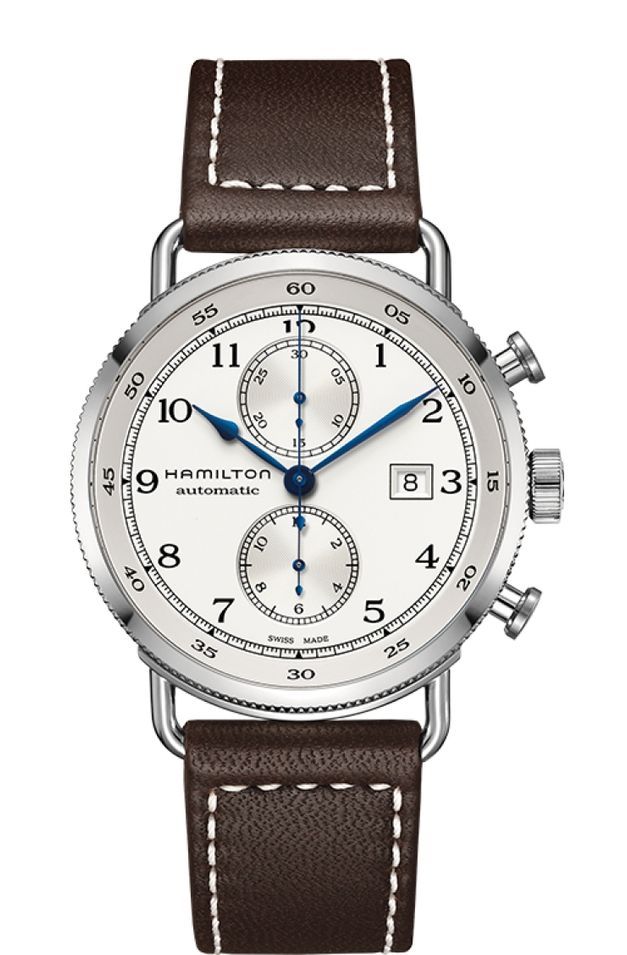 Montre Hamilton Khaki Navy H77706553 - Photo n°1