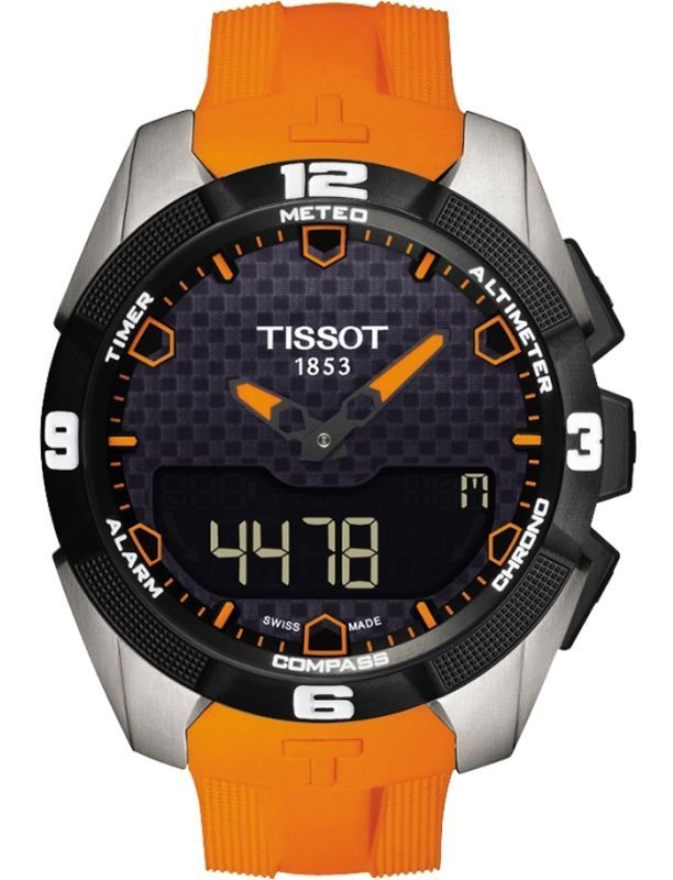 Montre Tissot T Touch Expert Solar orange T0914204705101 - Photo n°1